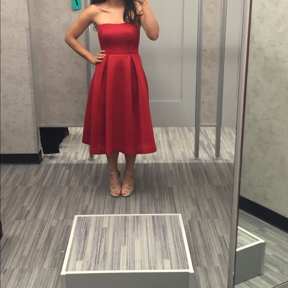 Calvin Klein Red Designer Dress
